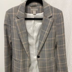 Plaid Blazer